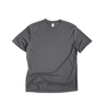 Flat Lay of GOEX Unisex and Men's Eco Poly Tee in Grey