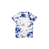 Front Flat Lay of GOEX Youth Standard Cotton Tie Dye Tee in Royal
