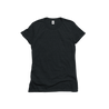 Front Flat Lay of GOEX Ladies Eco Triblend Tee in Charcoal