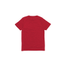 Back Flat Lay of GOEX Youth Eco Triblend Tee in Red