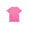 Back Flat Lay of GOEX Youth Premium Cotton Tee in Bubblegum