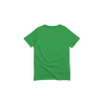 Back Flat Lay of GOEX Youth Cotton Tee in Kelly Green