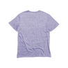 Back Flat Lay of GOEX Unisex and Men's Eco Triblend Tee in Lavender
