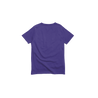 Back Flat Lay of GOEX Youth Cotton Tee in Purple