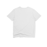 Back Flat Lay of GOEX Unisex and Men's Standard Cotton Tee in White