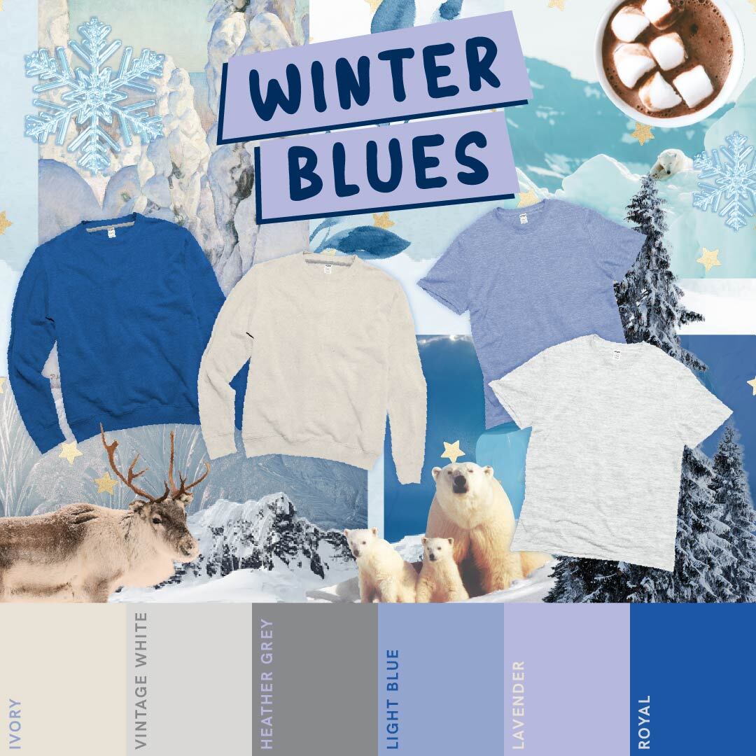Color Snapshot: Winter Blues