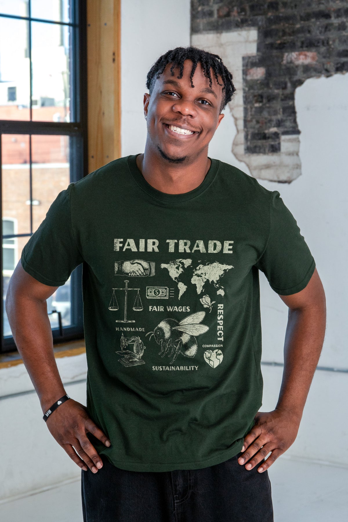 Fair Trade Icons Unisex Eco-TriblendTee