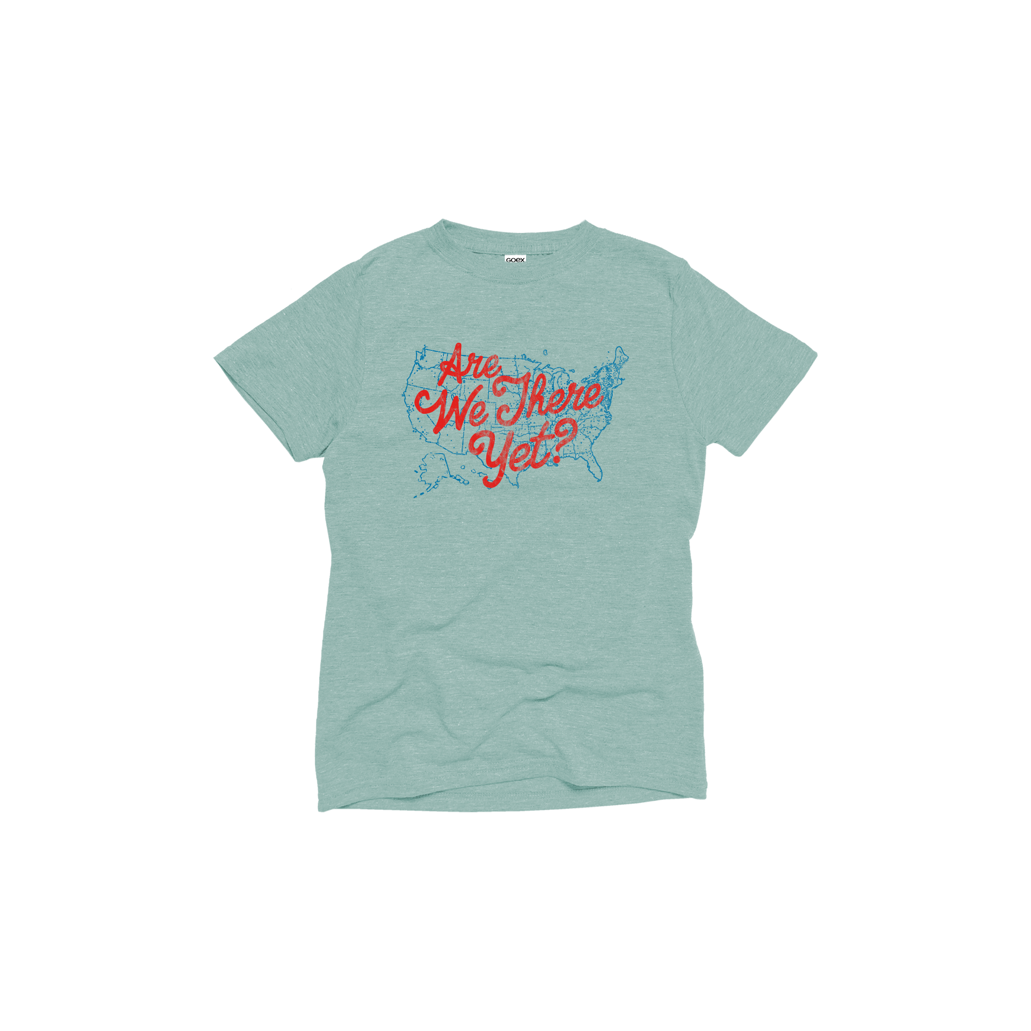 Are We There Yet Youth Eco Triblend Tee