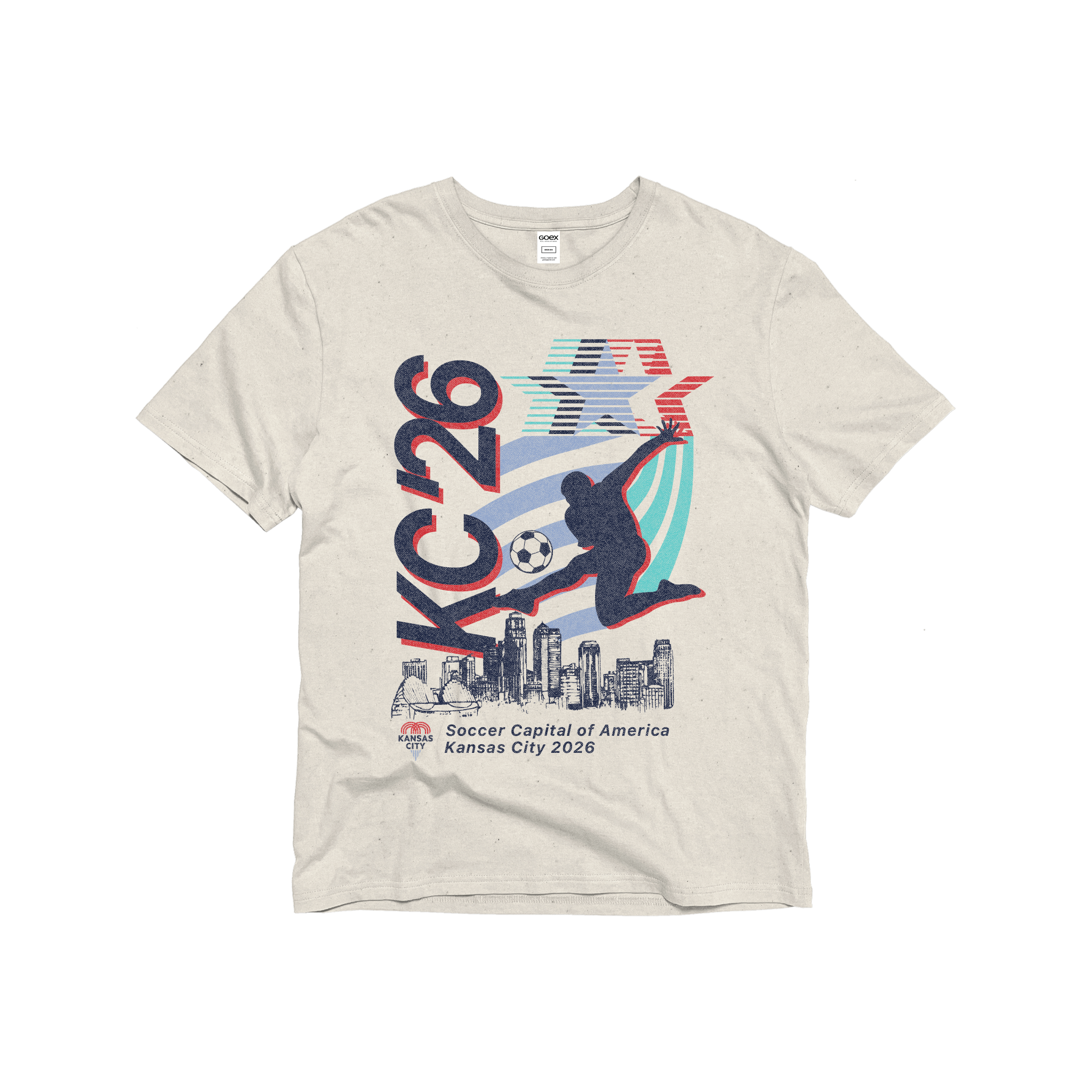 Soccer Capital of America Unisex Eco-Cotton Tee