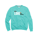 Love One Another Unisex Fleece Crew Sweatshirt