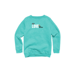 Love One Another Youth Fleece Crew Sweatshirt