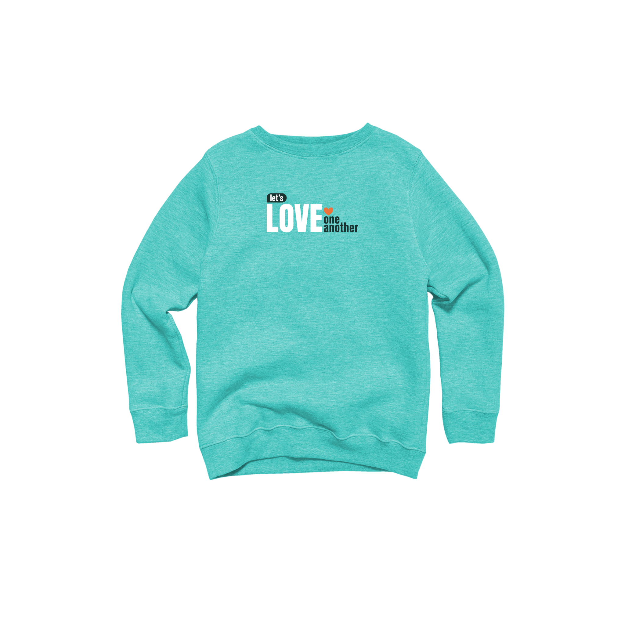Love One Another Youth Fleece Crew Sweatshirt