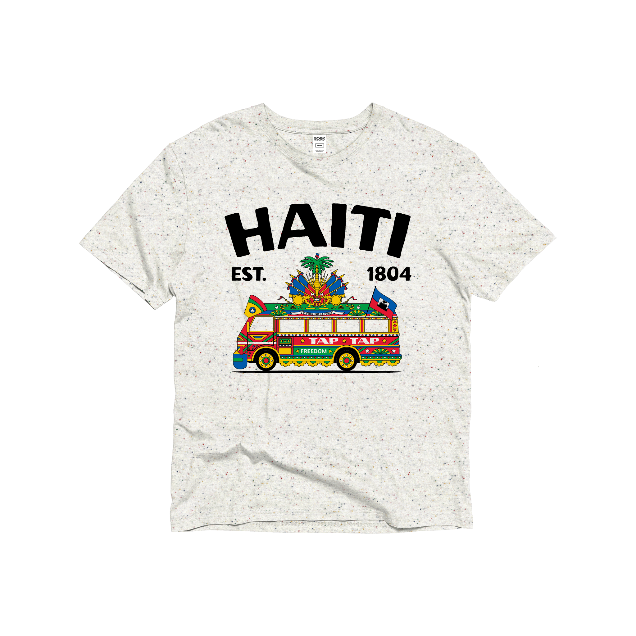 Haiti Tap Tap Unisex Eco Cotton Tee