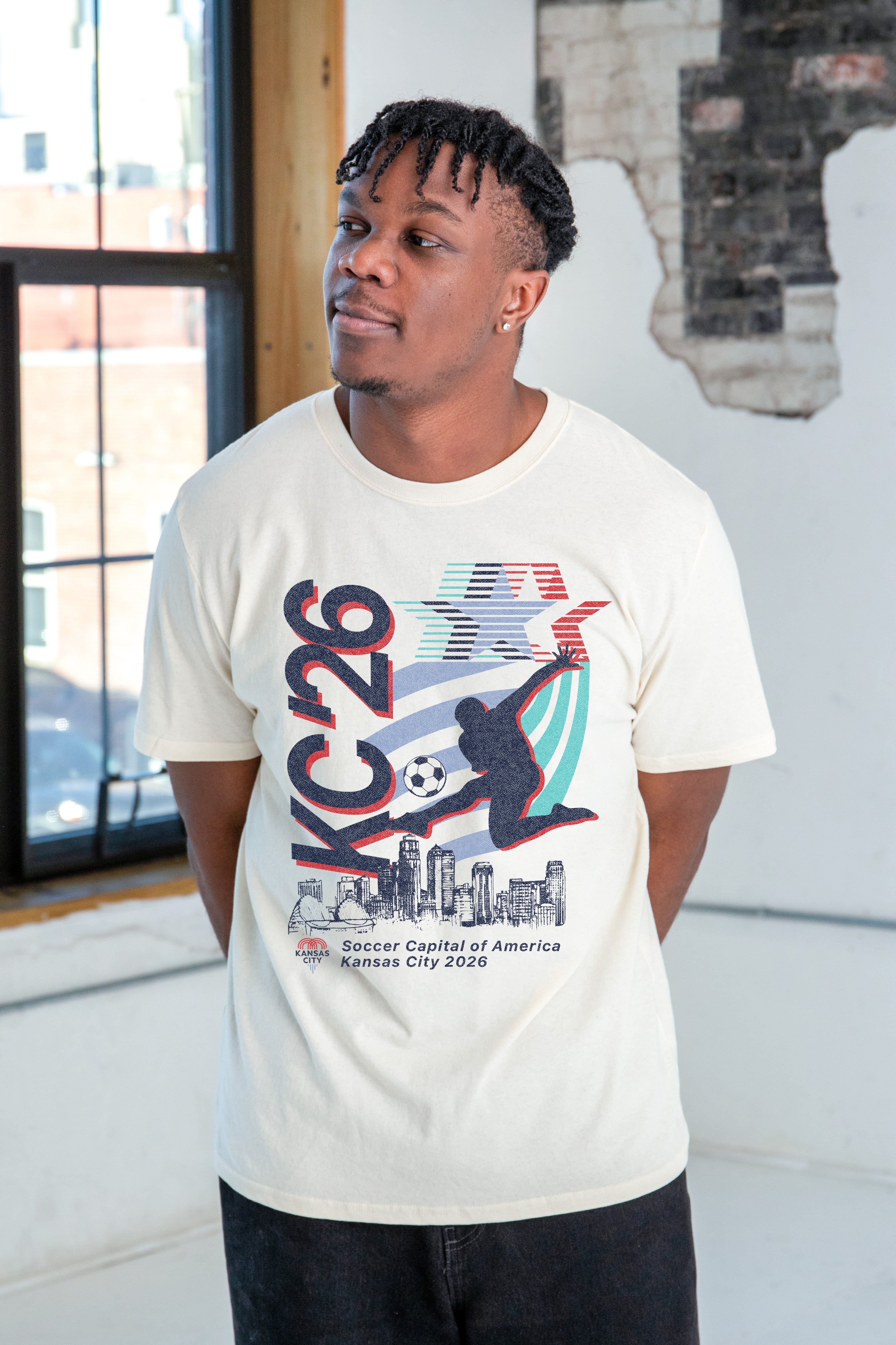 Soccer Capital of America Unisex Eco-Cotton Tee