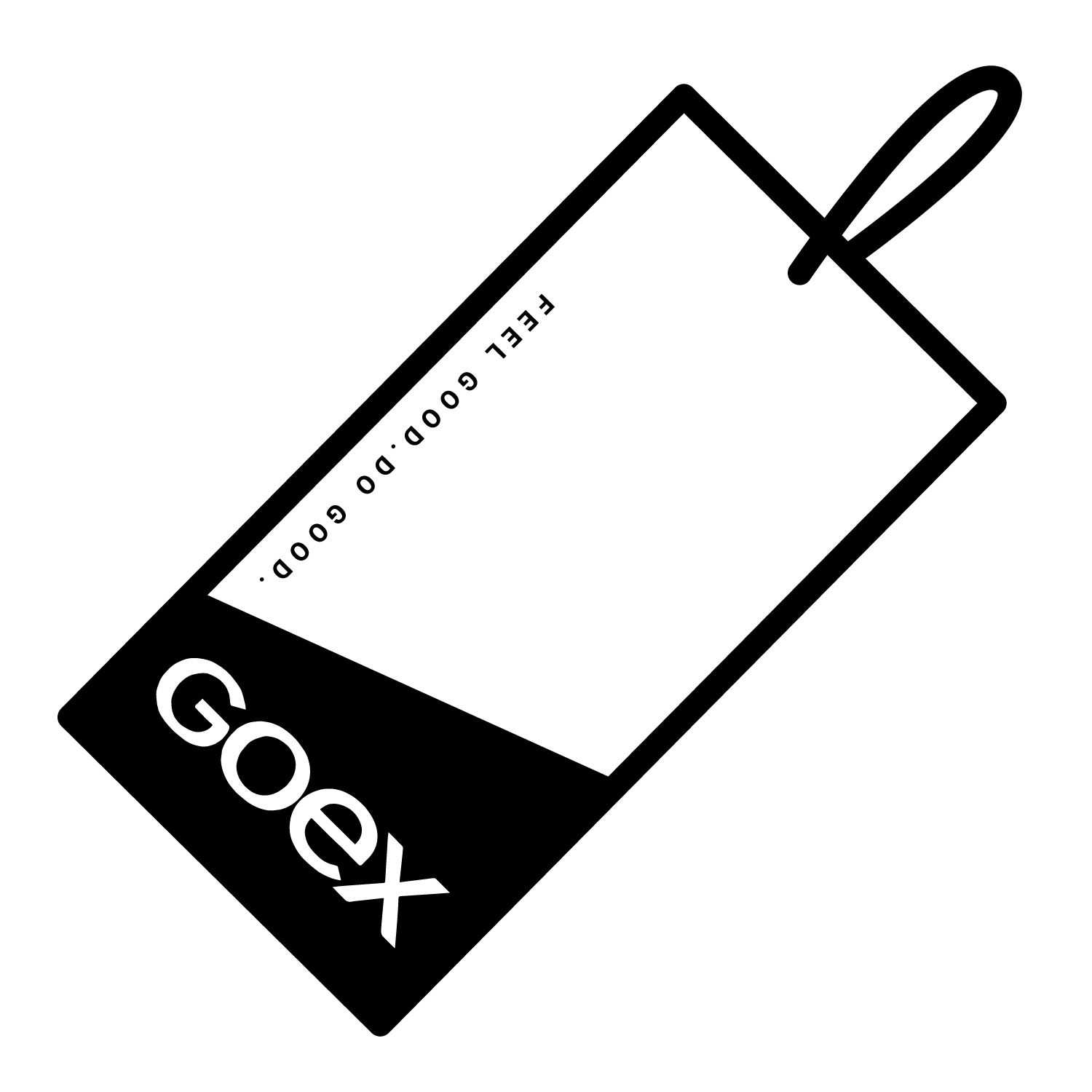Illustration of GOEX hangtag