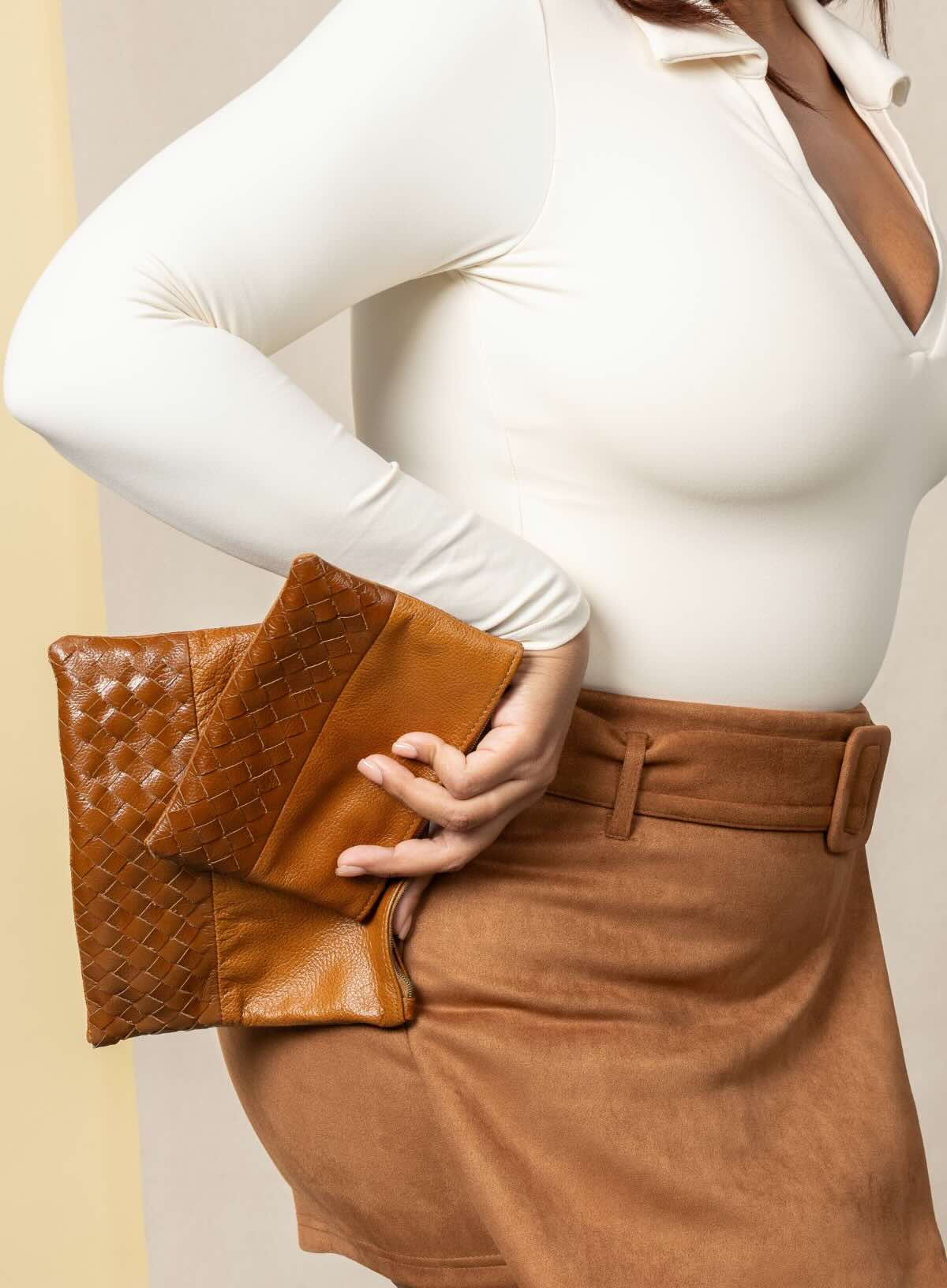 Woven Large/Small Pouch