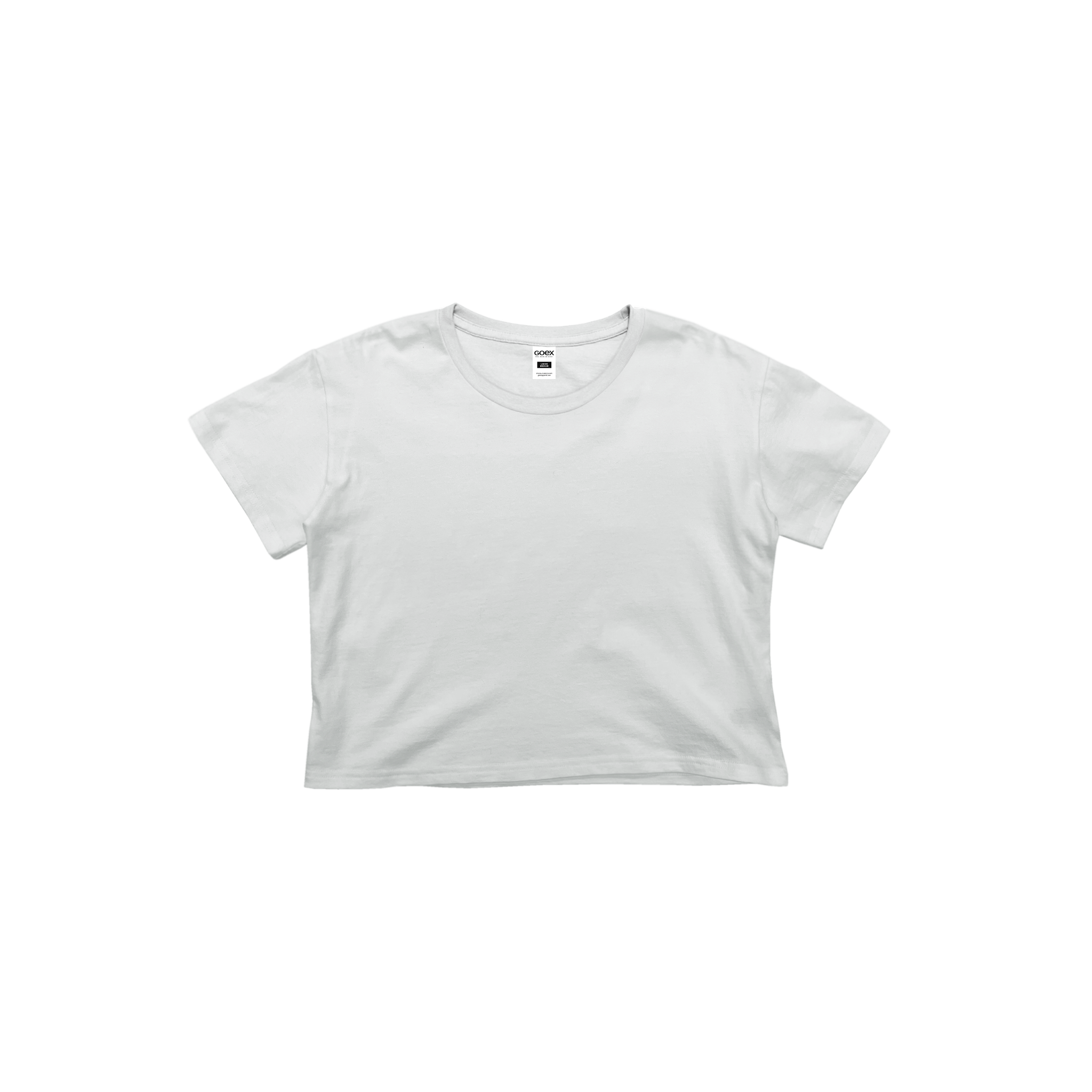 Ladies Premium Cotton Crop Tee – GOEX Apparel