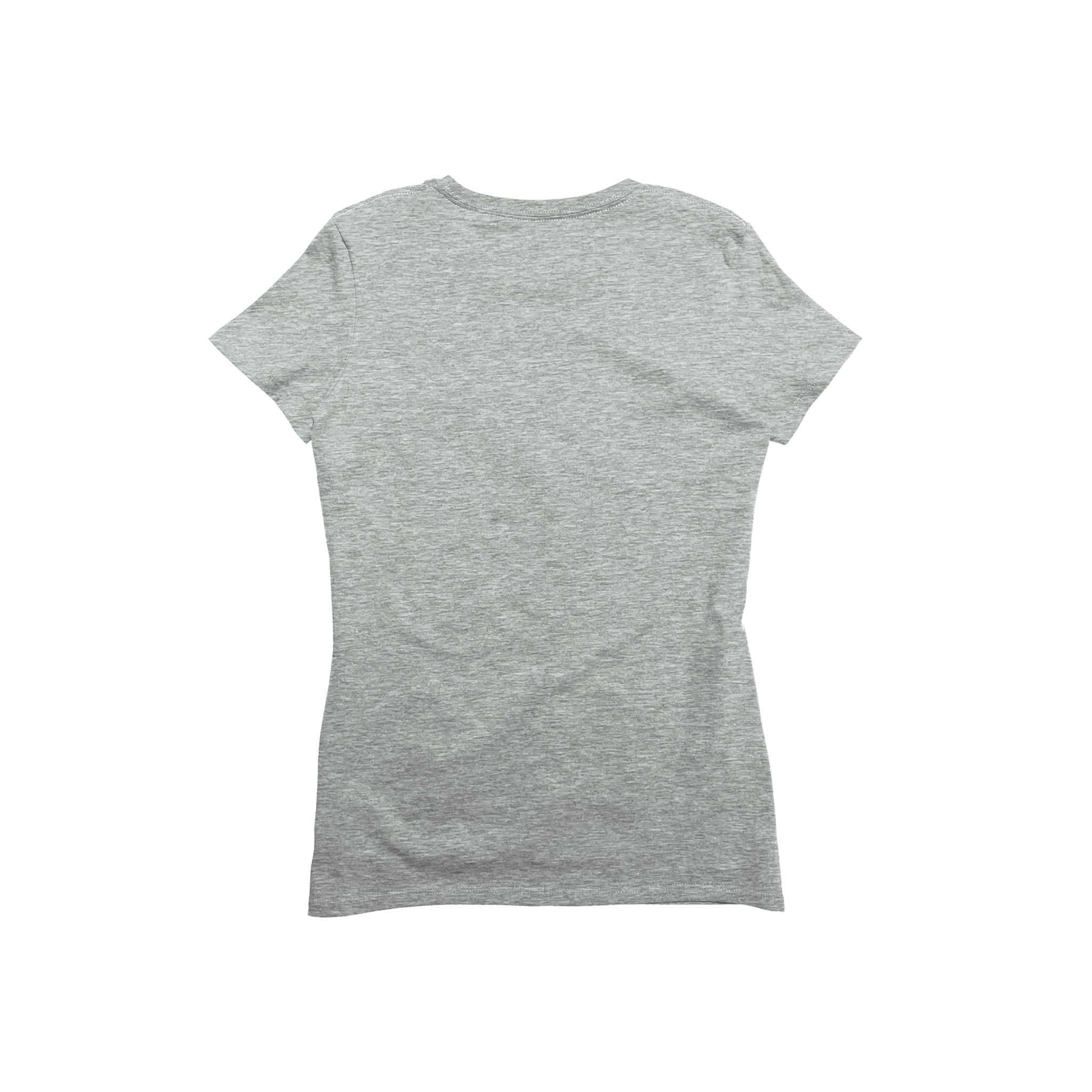 Back Flat Lay of GOEX Ladies Cotton Tee in Oxford