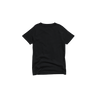 Front Flat Lay of GOEX Youth Cotton Tee in Black