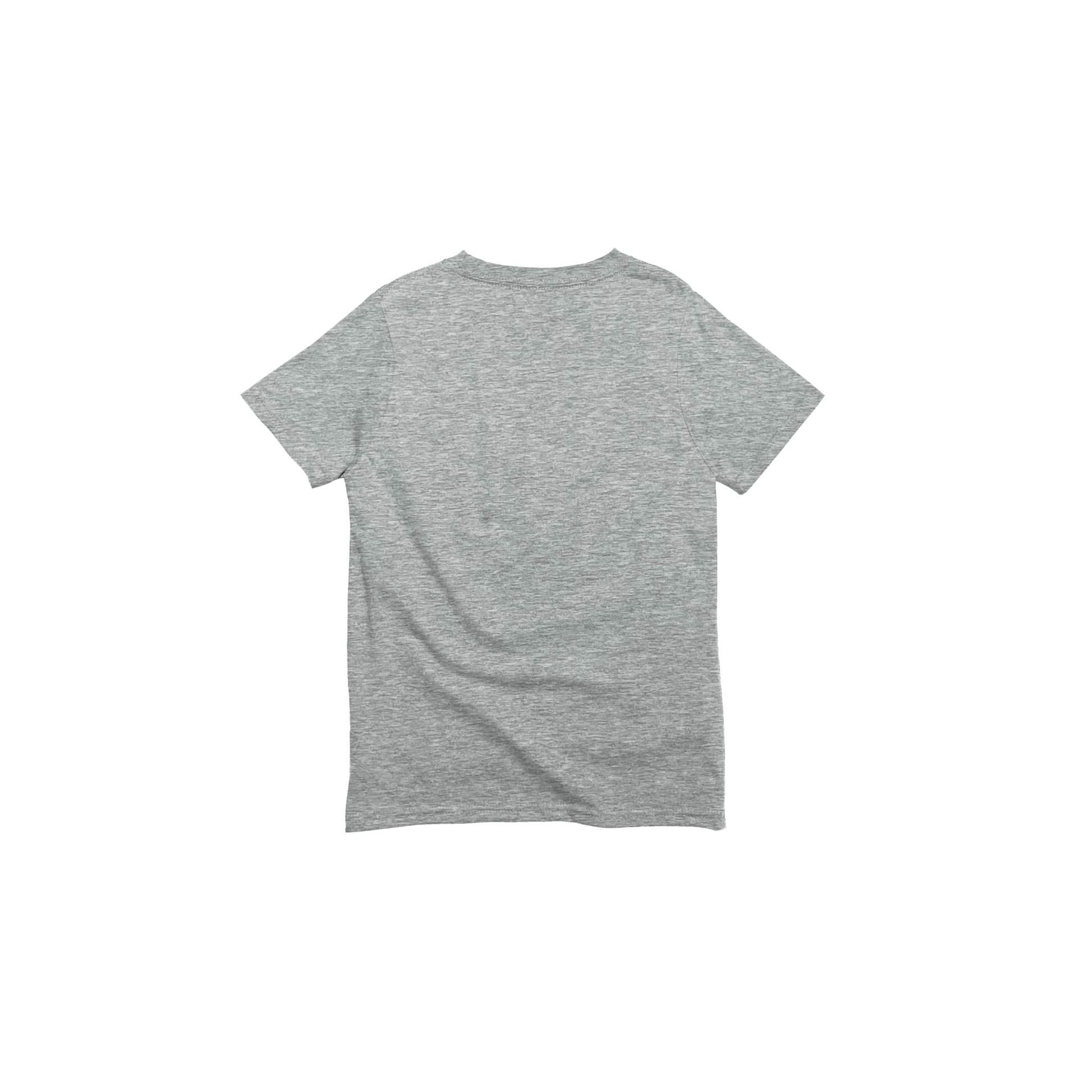 Back Flat Lay of GOEX Youth Standard Cotton Tee in Oxford
