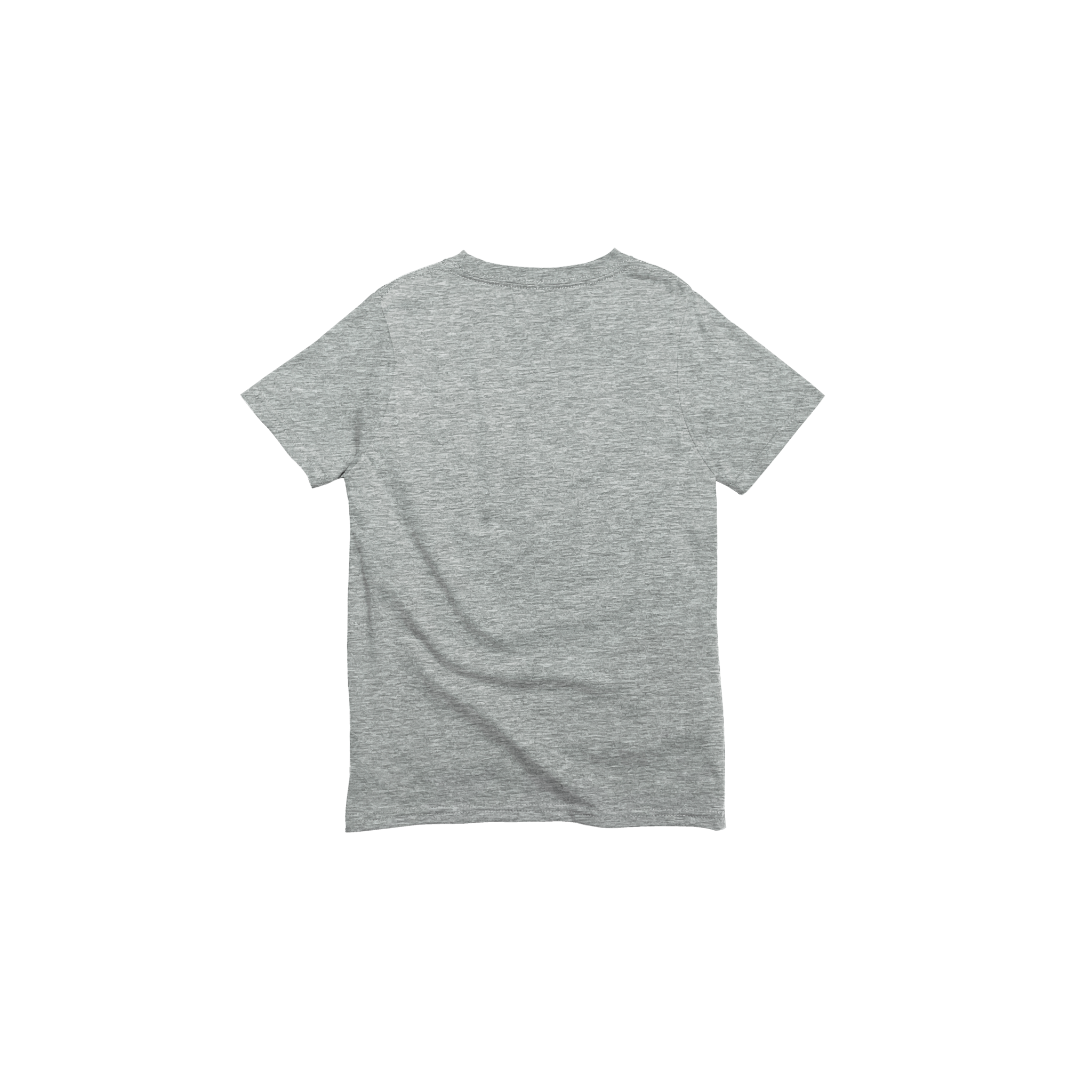 Back Flat Lay of GOEX Youth Standard Cotton Tee in Oxford