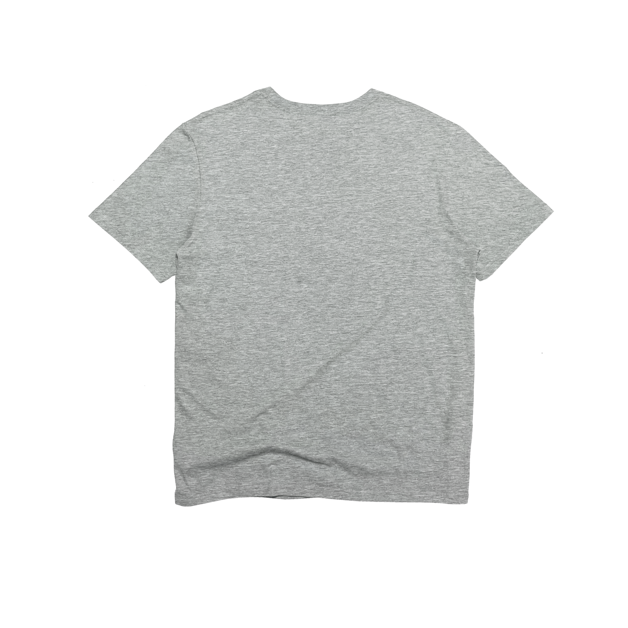 Back Flat Lay of GOEX Unisex and Men's Standard Cotton Tee in Oxford