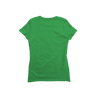 Back Flat Lay of GOEX Ladies Cotton Tee in Kelly Green