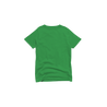 Front Flat Lay of GOEX Youth Cotton Tee in Kelly Green