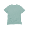 Back Flat Lay of GOEX Unisex and Men's Eco Triblend Tee in Sage