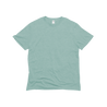 Front Flat Lay of GOEX Unisex and Men's Eco Triblend Tee in Sage