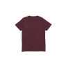 Back Flat Lay of GOEX Youth Eco Triblend Tee in Wine