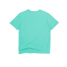 Back Flat Lay of GOEX Unisex and Men's Cotton Tee in Mint