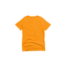 Front Flat Lay of GOEX Youth Cotton Tee in Marigold