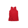 Front Flat Lay of GOEX Youth Cotton Tank in Red