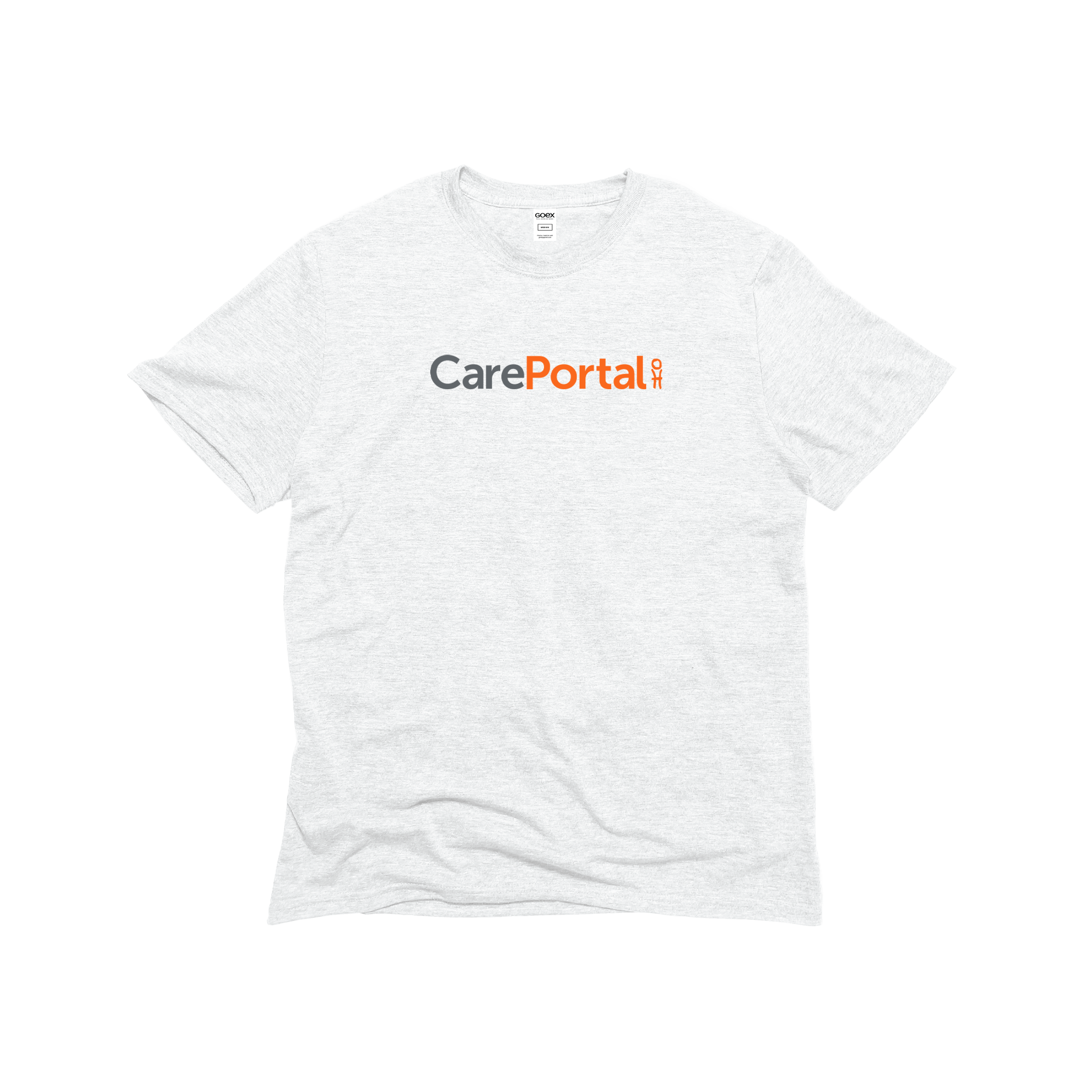 Care Portal Logo Eco Triblend Tee in Vintage White