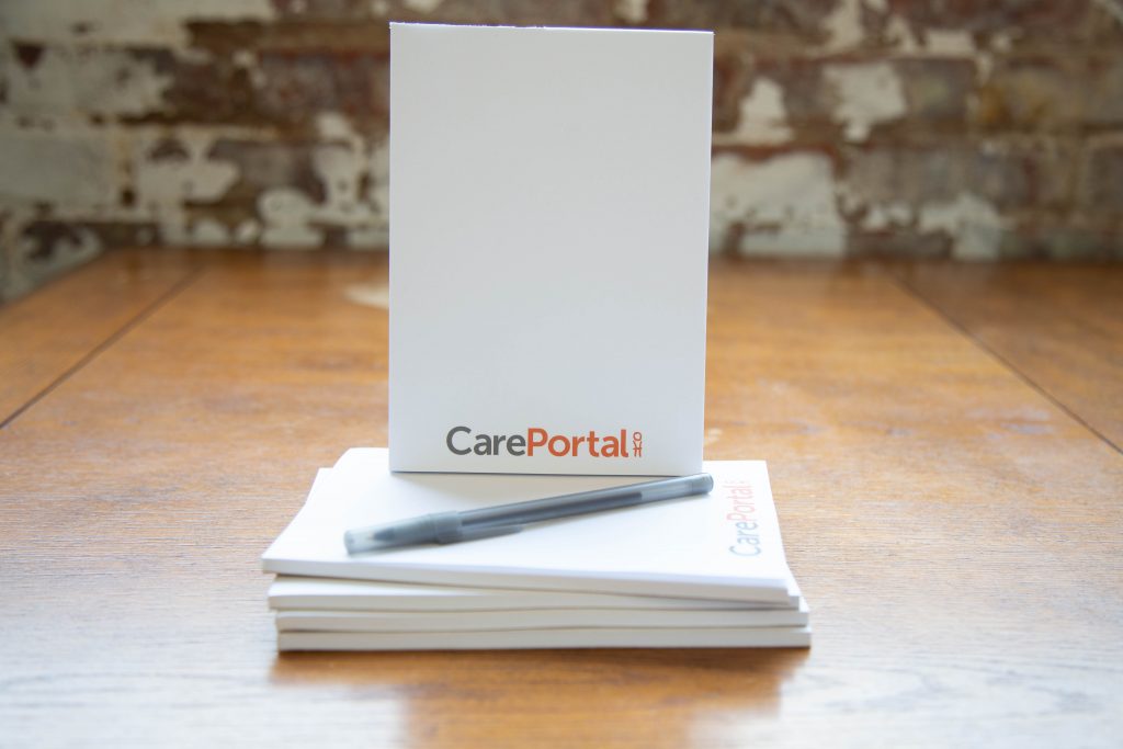 Care Portal Logo Notepad