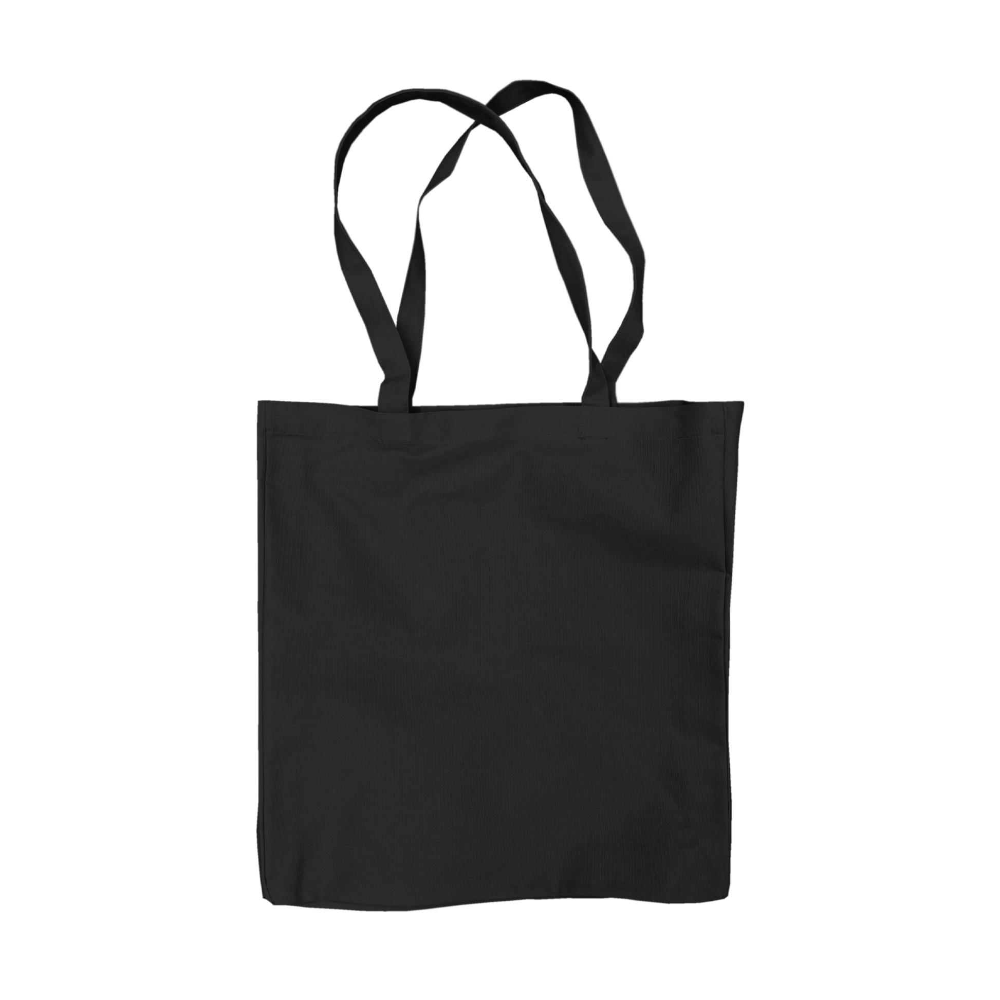 Flat Lay of GOEX Black Canvas Tote